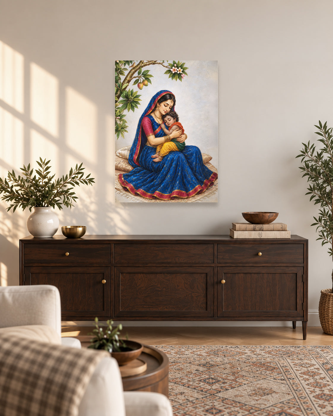Cradled in Love - Art Print 18 × 24 in