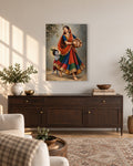Her Little Mischief Maker - Art Print 18x24 In