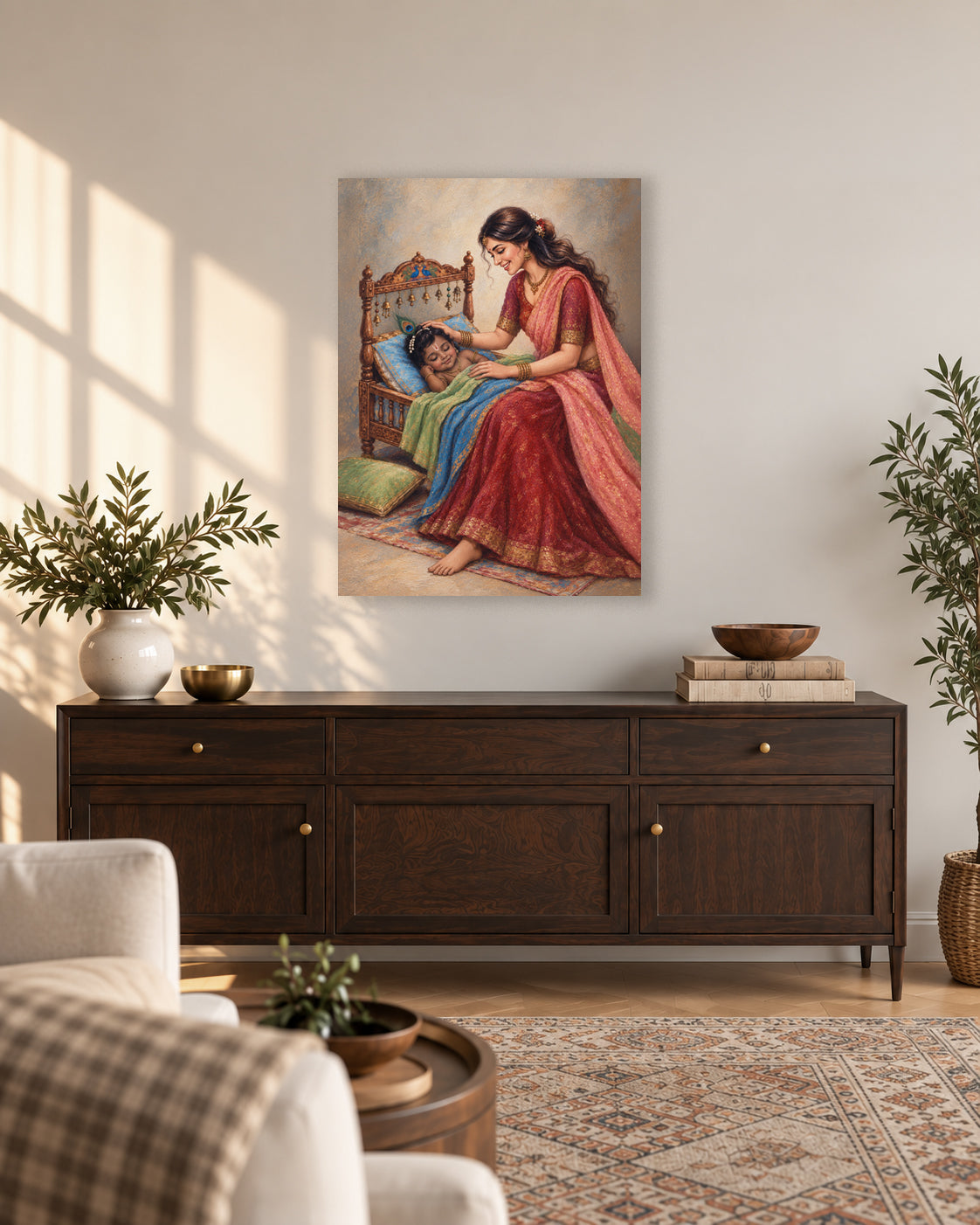 A Mother’s Lullaby — Art Print 18 × 24 in