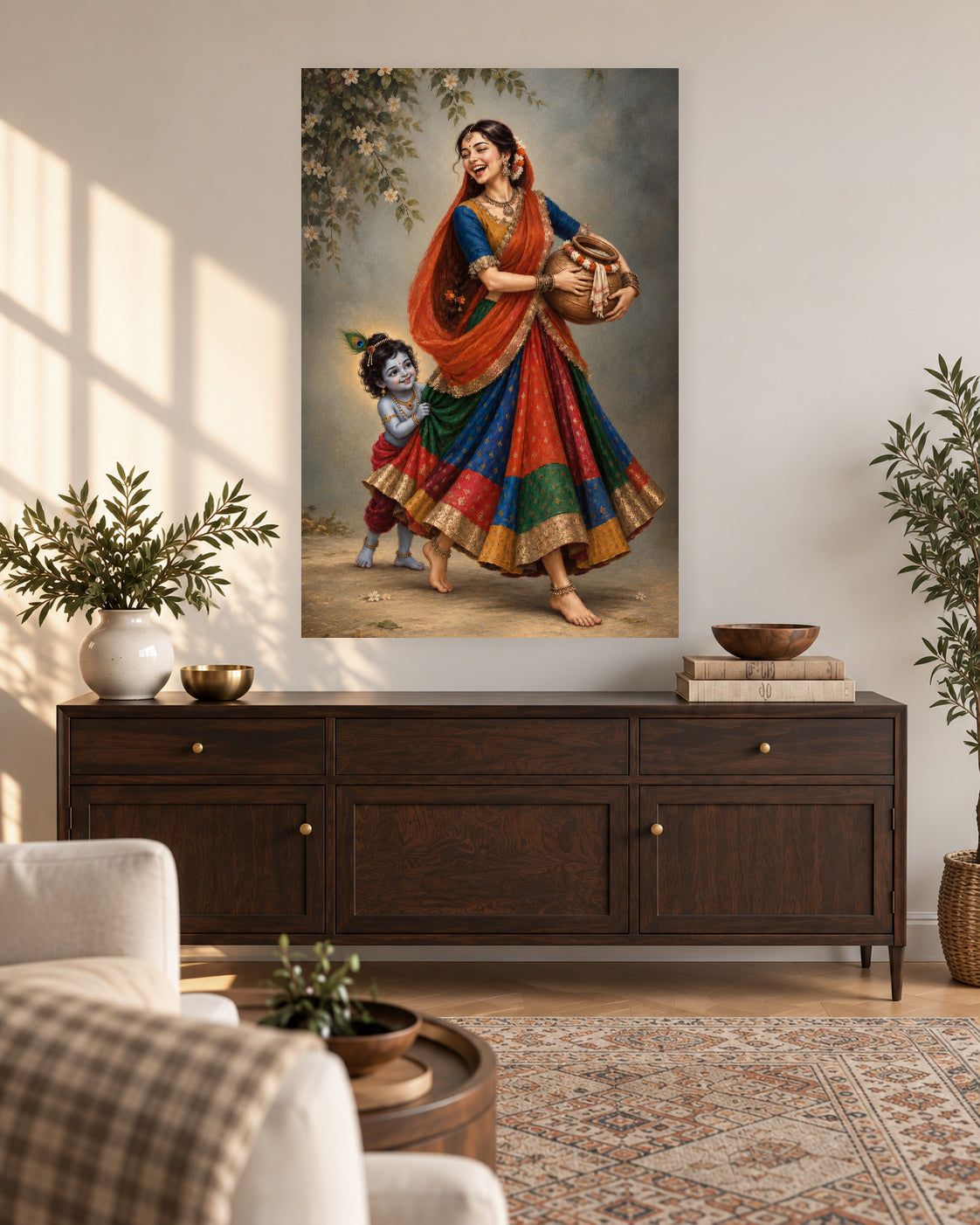 Her Little Mischief Maker - Art Print 24x36 In