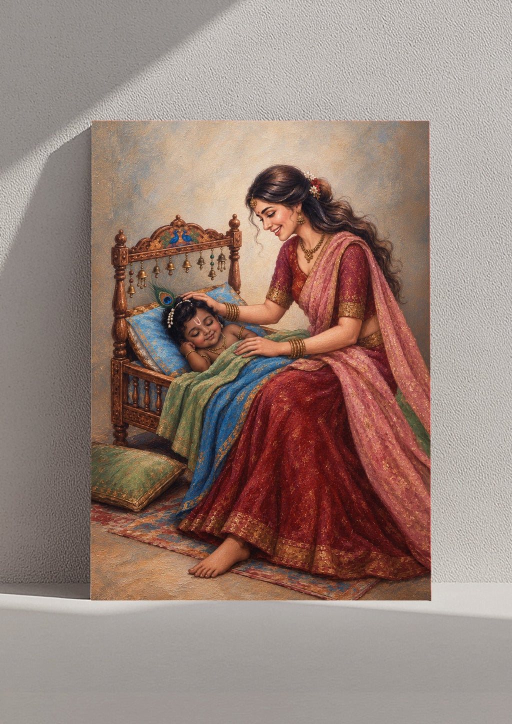 A Mother’s Lullaby art print mockup cover